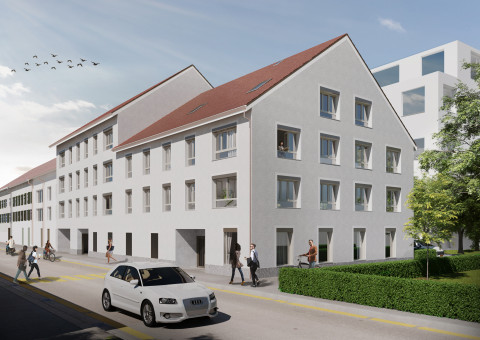 Eigentumswohnungen mit 2.5 und 3.5 Zimmern an unmittelbarer Rheinlage von Schaffhausen...