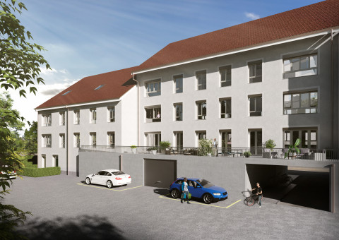 Eigentumswohnungen mit 2.5 und 3.5 Zimmern an unmittelbarer Rheinlage von Schaffhausen...