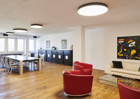 Impressionen von unseren neuen Büroräumlichkeiten an unserem Hauptsitz in 8200 Schaffhausen
